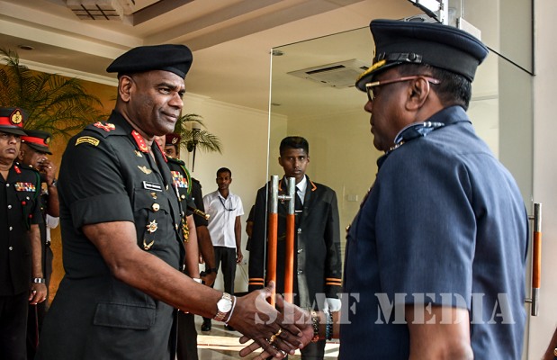 tri forces commanders at ratmalana